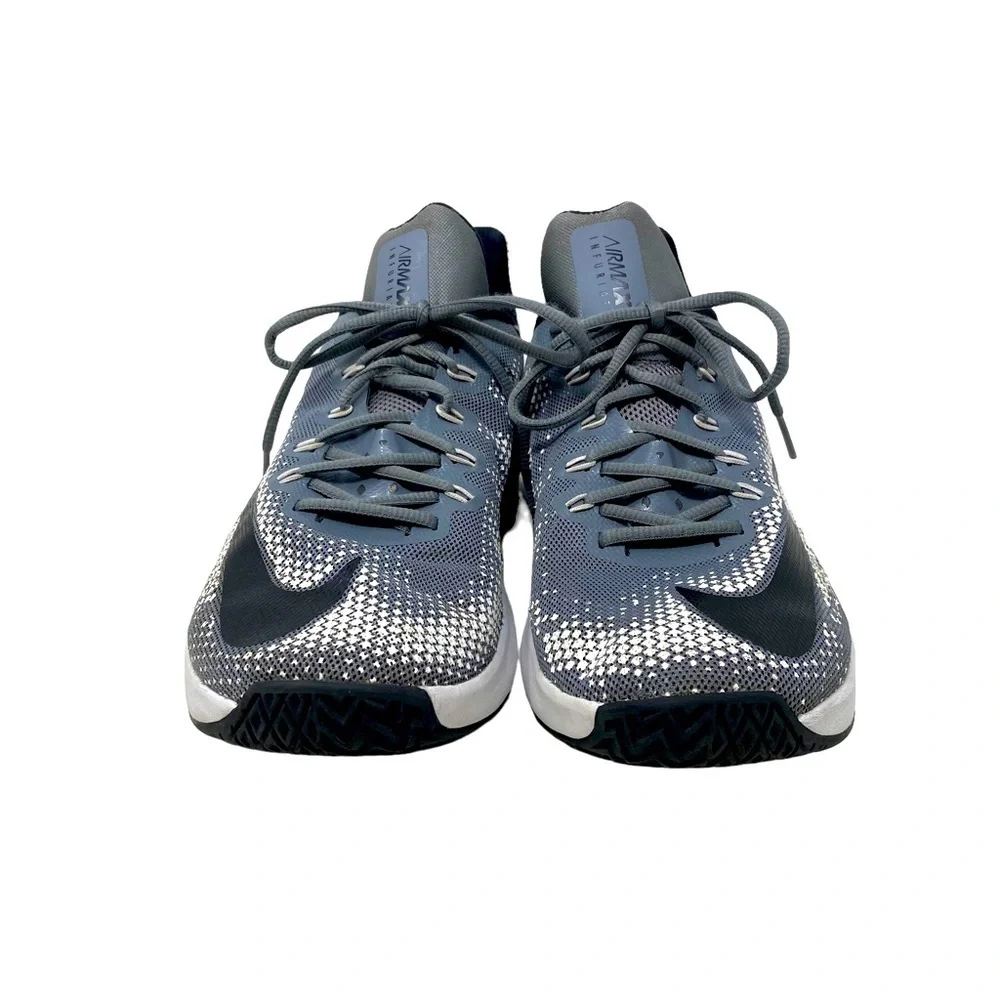 Nike Air Max | Infuriate Gray/White | Low Top | Shoe 852457-002 | Men's Size 12